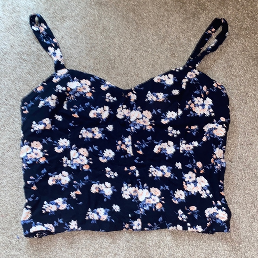Abercrombie and Fitch Floral tank top